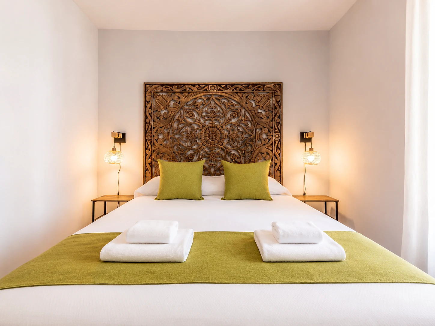 Dormitorio principal de Ilahi en Alquivir Suites