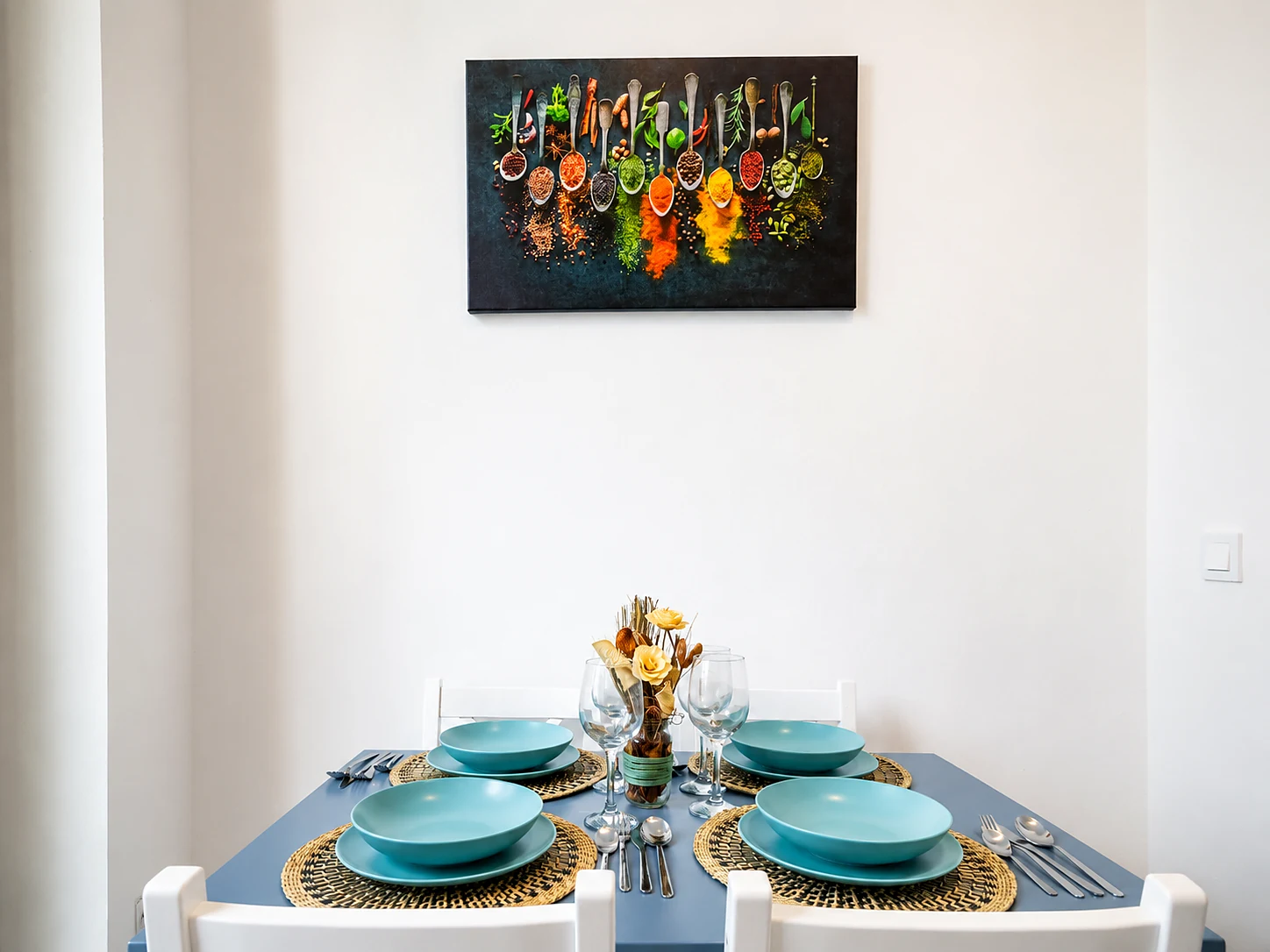 Cocina y comedor del apartamento Safira