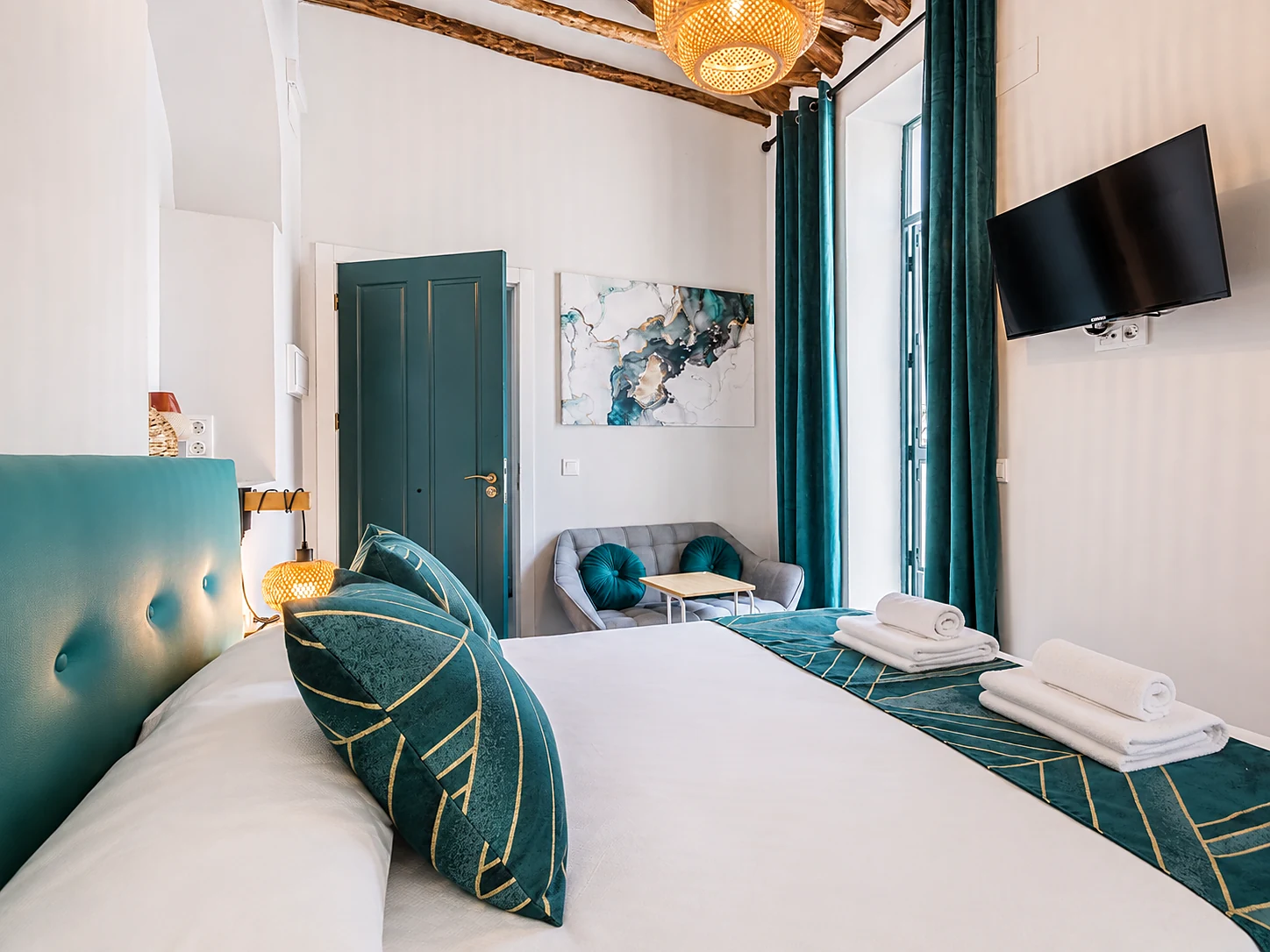 Habitación privada Zahra con cama matrimonial