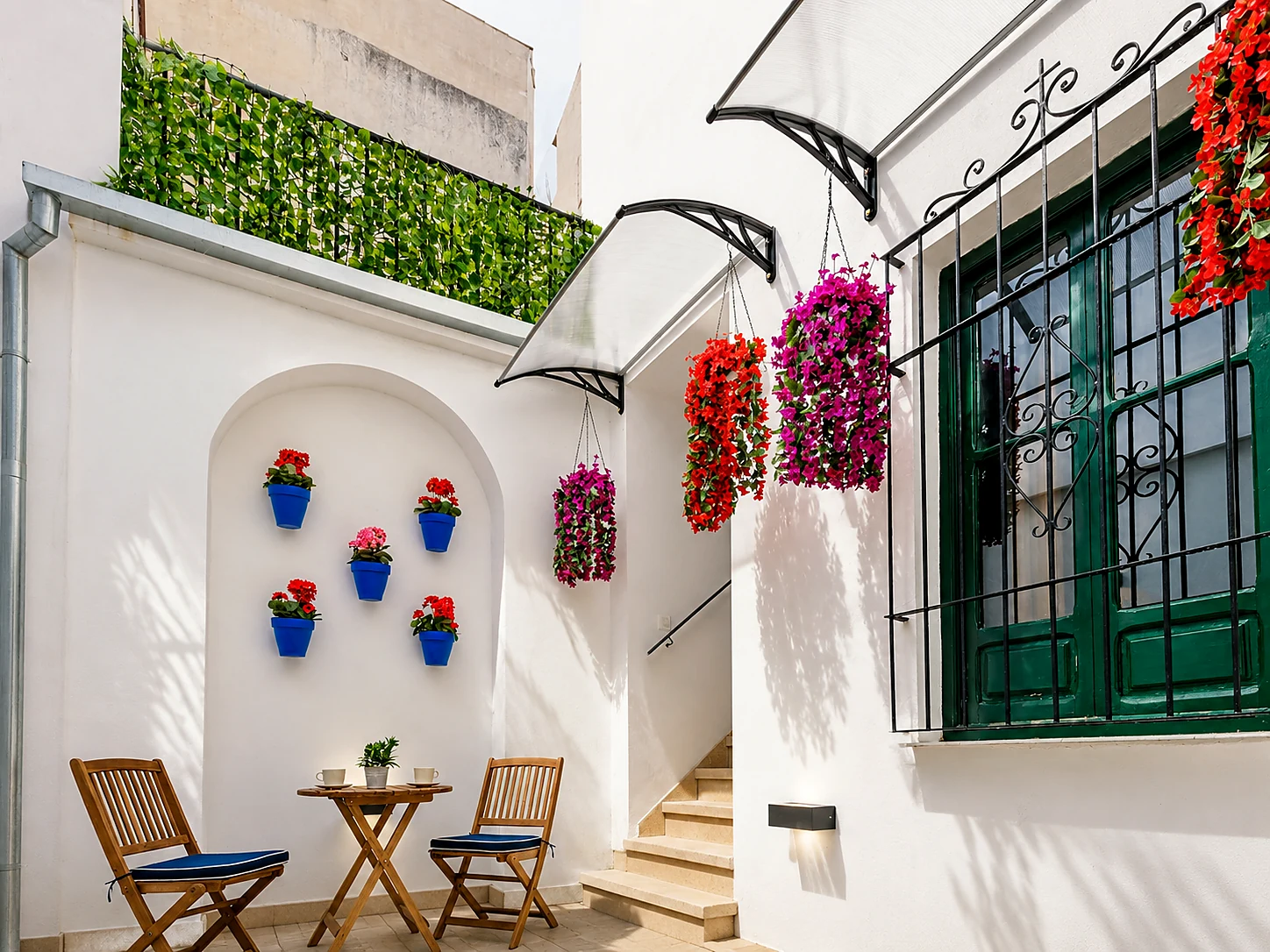 Patio interior de Alquivir Suites